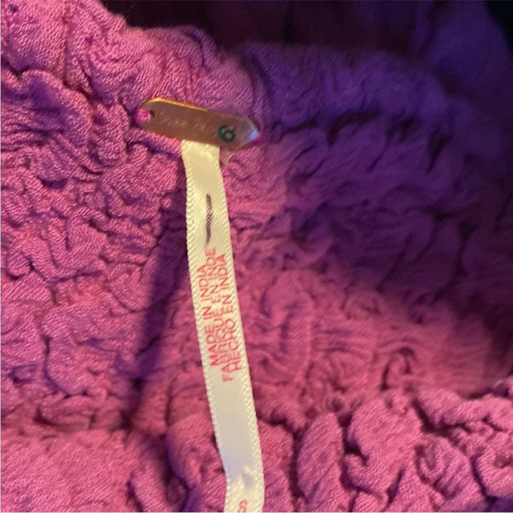 Free People NWT Flowy Strapless Smocked Bust Ties
Handkerchief Hem Maxi Dress - Picture 9 of 11